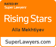 Rated By Super Lawyers | Rising Stars | Alla Mekhtiyev | SuperLawyers.com