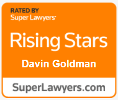 Rated By Super Lawyers | Rising Stars | Davin Goldman | SuperLawyers.com